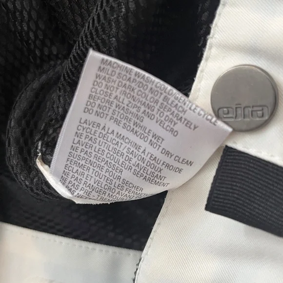 eira Ladies White Ski / Snowboarding Pants Style 5722 - Picture 16 of 16